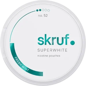 Skruf Superwhite no.52 Fresh Mint Medium
