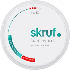 Skruf Superwhite no.53 Fresh Mint Strong