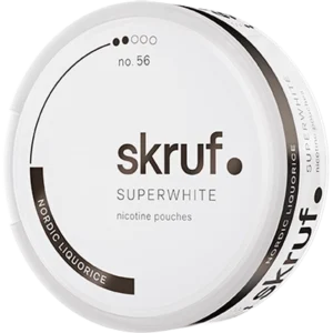 Skruf Superwhite no.56 Nordic Liquorice Medium